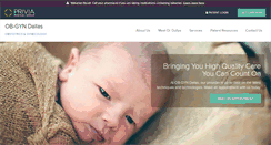 Desktop Screenshot of obgyndallas.com